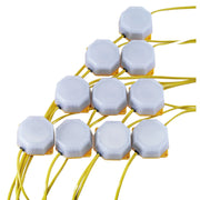 Draper Festoon String Lights 110V 4W 3800 Lumens 22m Set of 10
