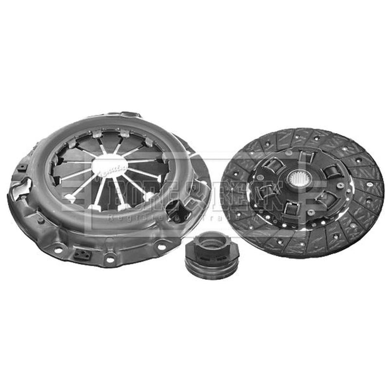 Borg & Beck Clutch Kit Set 3pc 200mm HK7496