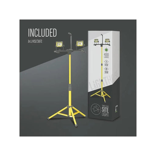 Lighthouse 4000 Lumen Twin Site Light 36W 110V - AST8615X2