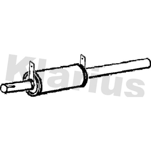 Klarius Box With Tail Pipe Rear RT20K