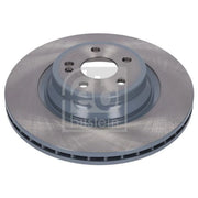 Febi 2 x Vented Rear Brake Discs 184660
