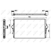 NRF Intercooler (Charge Air Cooler) 30501