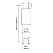 KYB Shock Absorber Damper Strut Rear 3450031