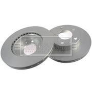 Borg & Beck 2 x Vented Front Brake Discs BBD5112