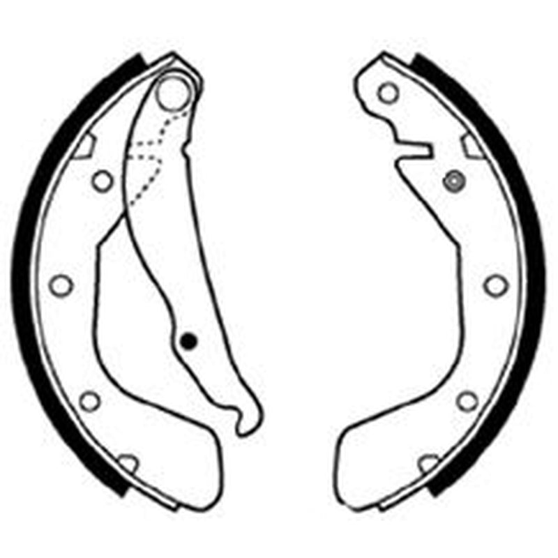 Abtex Brake Shoe Set Axle Kit ABS335