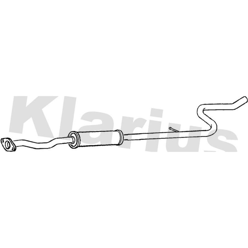 Klarius Box With Centre Pipe Centre PG806L