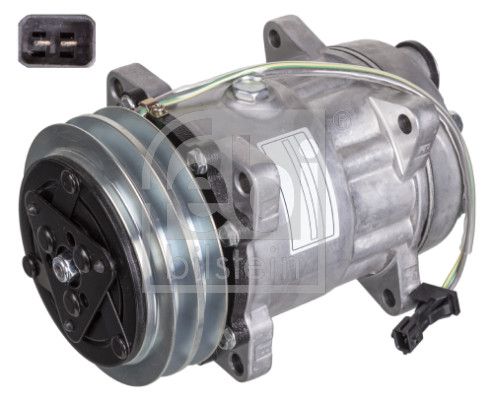Febi Air Conditioning Compressor fits Renault Trucks Midlum 2000-2004