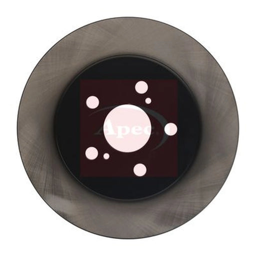 Apec 2 x Solid Rear Brake Discs DSK2811