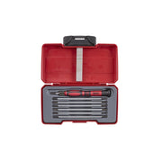 Teng Tools Mini Screwdriver Set 8 Pieces Flat Phillips Pozi TX
