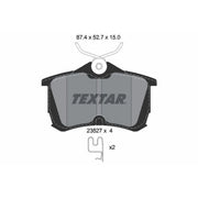 Textar Rear Brake Pad Set 2352701
