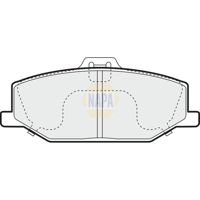 NAPA Front Brake Pad Set NBP1704
