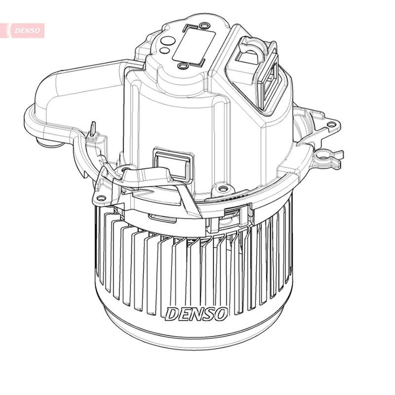 Denso Heater Blower Fan DEA23022