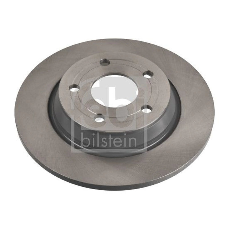 Febi 2 x Solid Rear Brake Discs 108193