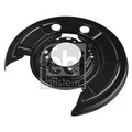 Febi Brake Disc Splash Guard Rear Right 178423