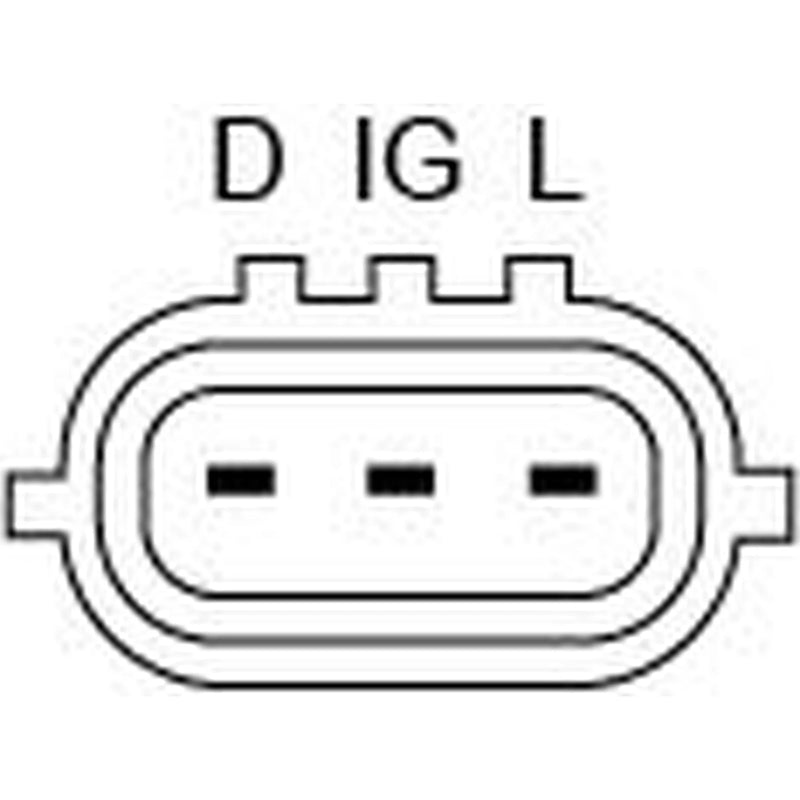 Bosch Car Alternator 12V 1 986 A01 536