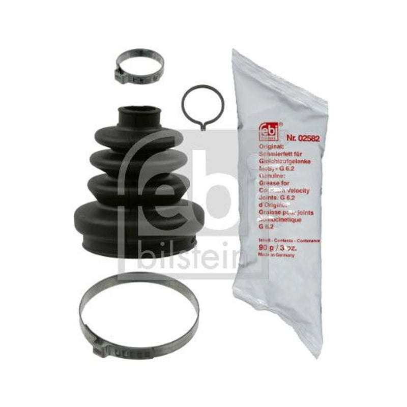 Febi Drive Shaft Bellow Kit transmission sided Rubber 06129