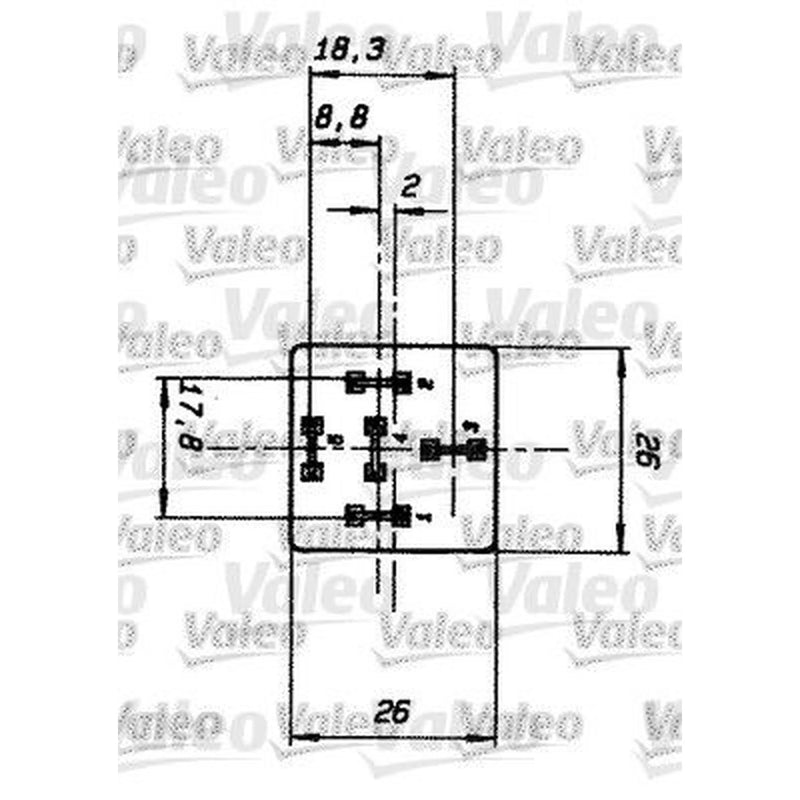 Valeo Main Power Relay 643818