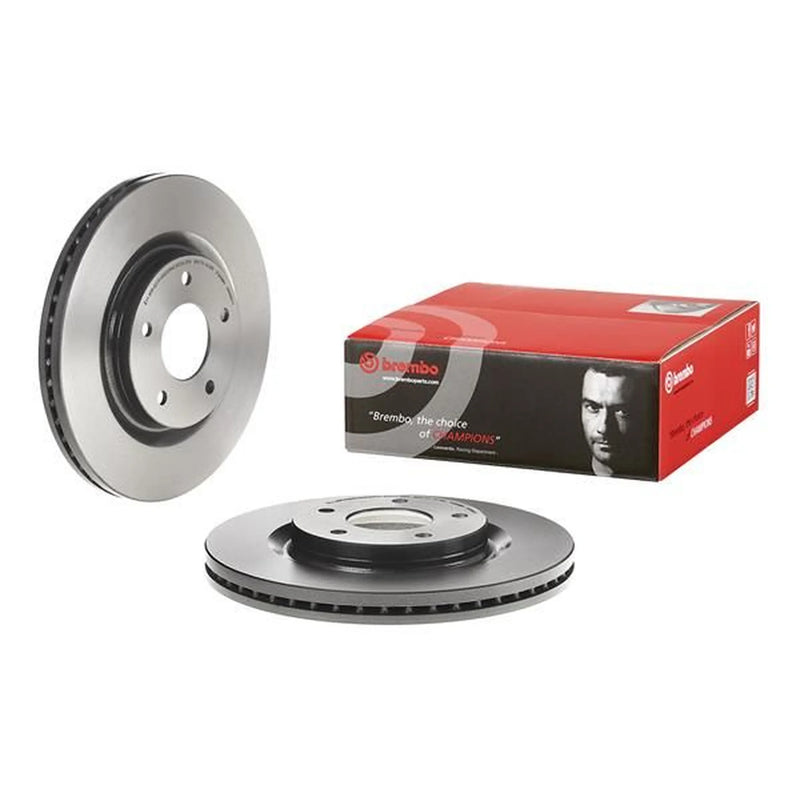 Brembo 2 x Internally Vented Front Brake Discs 09.B596.11
