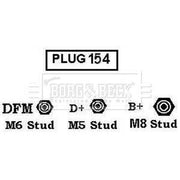 Borg & Beck Car Alternator 12V BBA2504