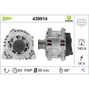 Valeo Car Alternator 12V 439914