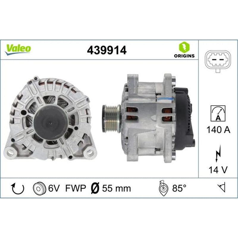 Valeo Car Alternator 12V 439914