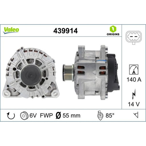 Valeo Car Alternator 12V 439914