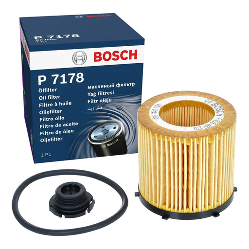 Bosch Car Oil Filter P7178 Fits Bmw Z4 Sdrive 20I Cabrio - 2.0 - 11-16 F02640717 Bosch  - Town Parts