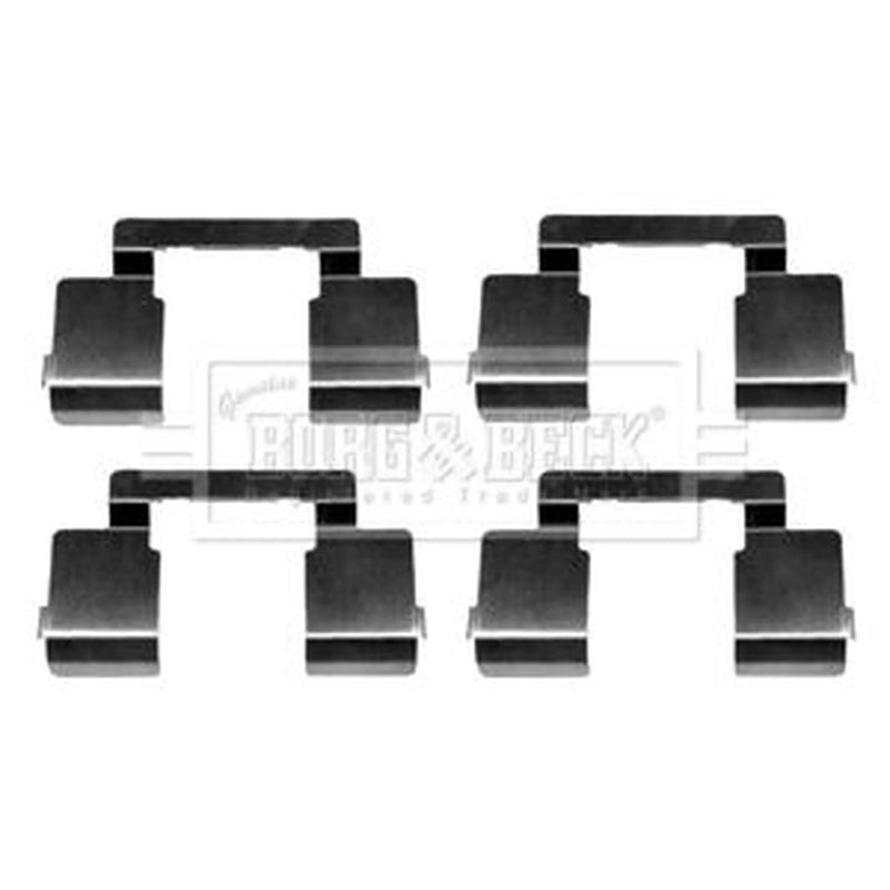 Borg & Beck Brake Pad Accessory Fitting Kit Front BBK1371