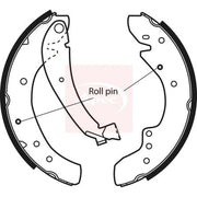 Apec Brake Shoe Set Axle Kit SHU528