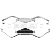 Borg & Beck Brake Pad Accessory Fitting Kit Front BBK1402