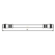 NAPA Brake Hydraulic Hose Line Rear NBH1394