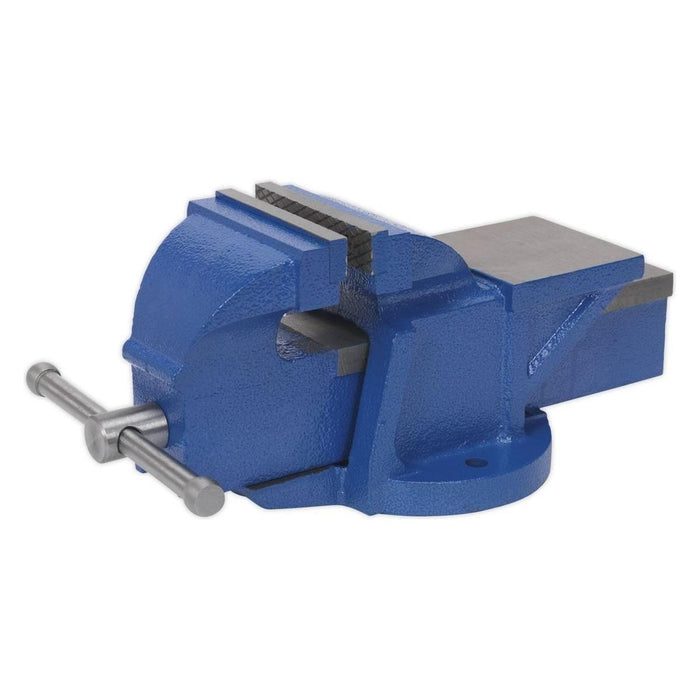 Sealey Vice 100mm Fixed Base Professional Heavy-Duty CV100XT Sealey  - Town Parts