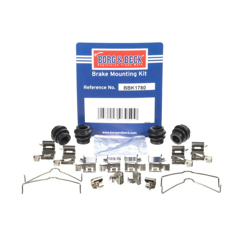 Borg & Beck Brake Pad Accessory Fitting Kit Front BBK1780