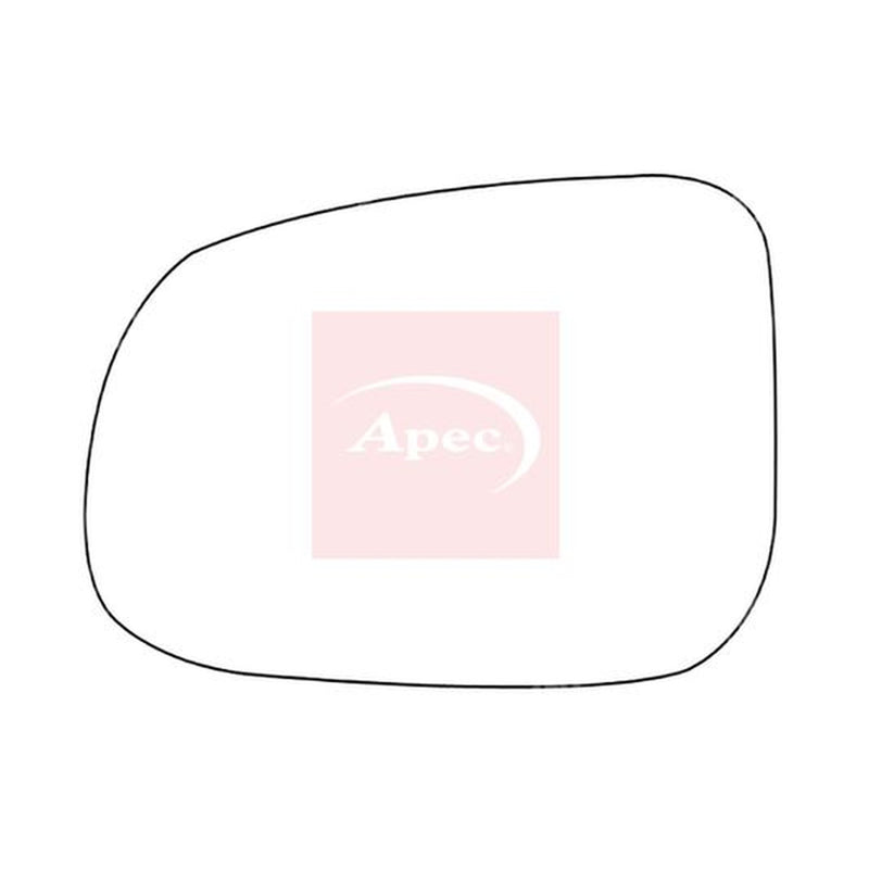 Apec Exterior Wing Mirror Glass Left AMS2213