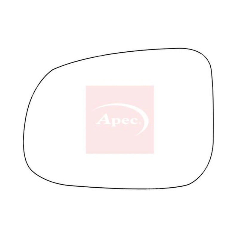 Apec Exterior Wing Mirror Glass Left AMS2213
