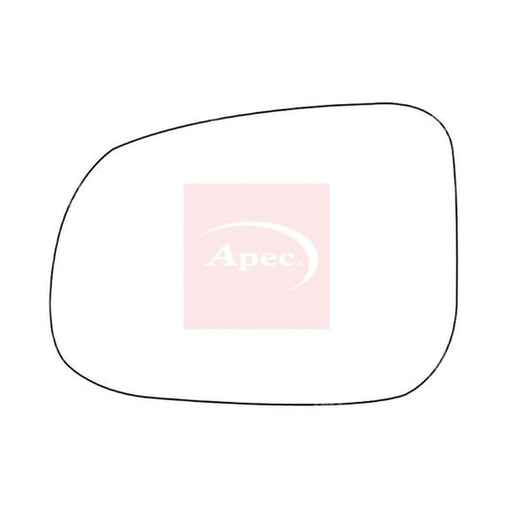 Apec Exterior Wing Mirror Glass Left AMS2213