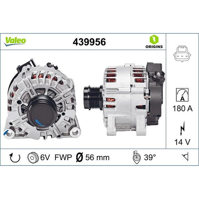 Valeo Car Alternator 12V 439956