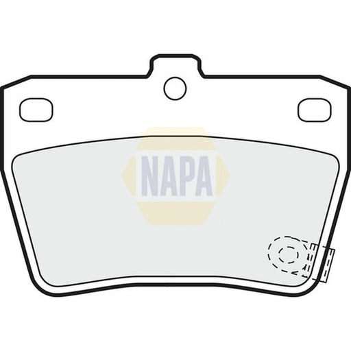 NAPA Rear Brake Pad Set NBP1128