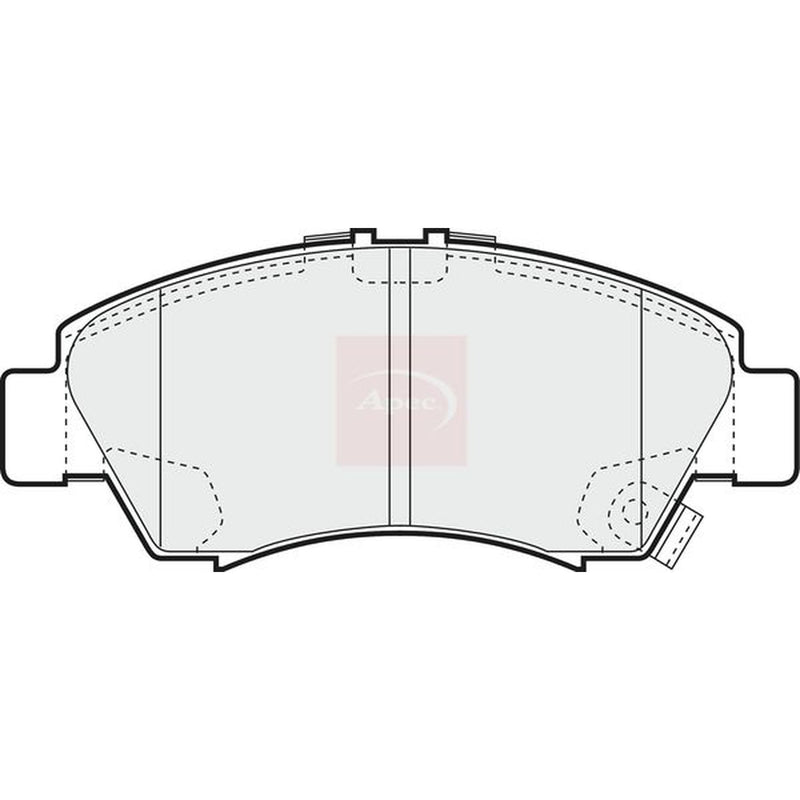 Apec Front Brake Pad Set PAD1140