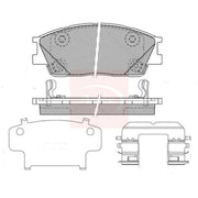 Apec Front Brake Pad Set PAD2530
