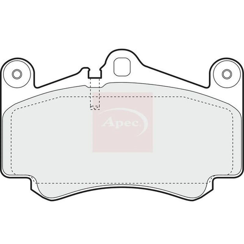 Apec Front Brake Pad Set PAD1403