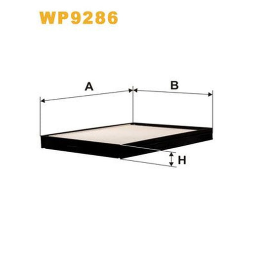 WIX Cabin Air Filter (Pollen Filter) WP9286