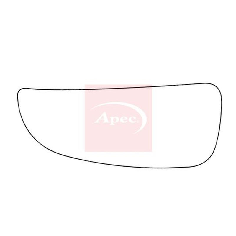Apec Exterior Wing Mirror Glass Left AMS2821