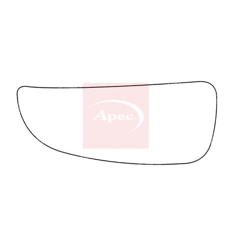 Apec Exterior Wing Mirror Glass Left AMS2821