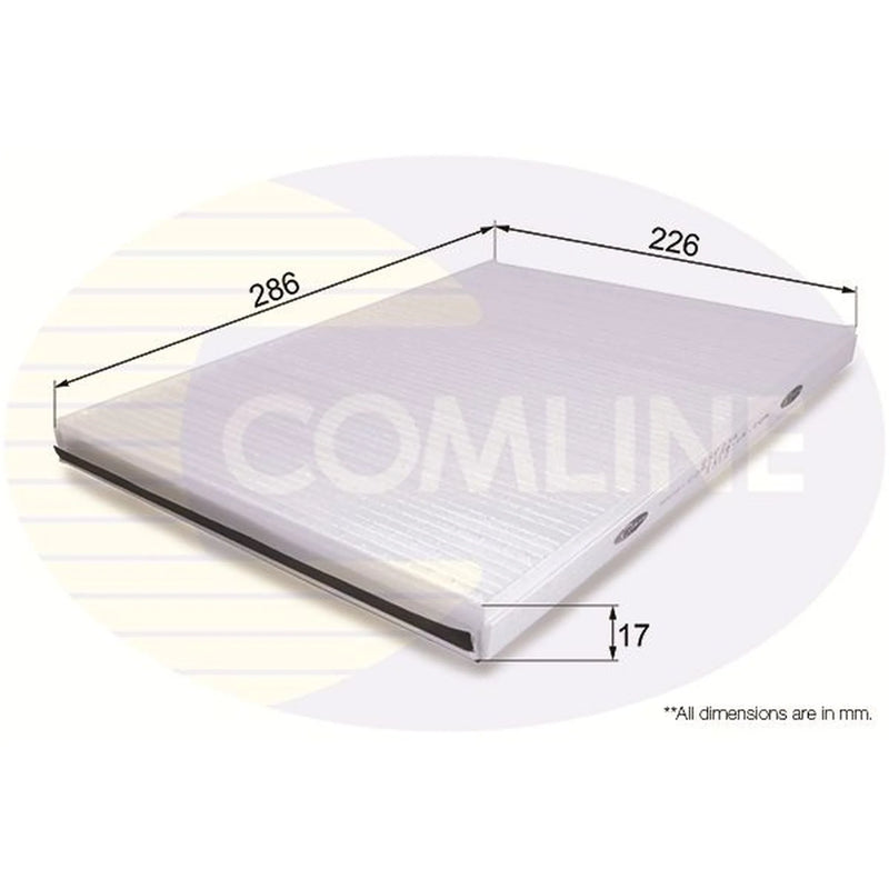 Comline Cabin Air Filter (Pollen Filter) EKF234