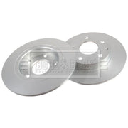 Borg & Beck 2 x Solid Rear Brake Discs BBD5382