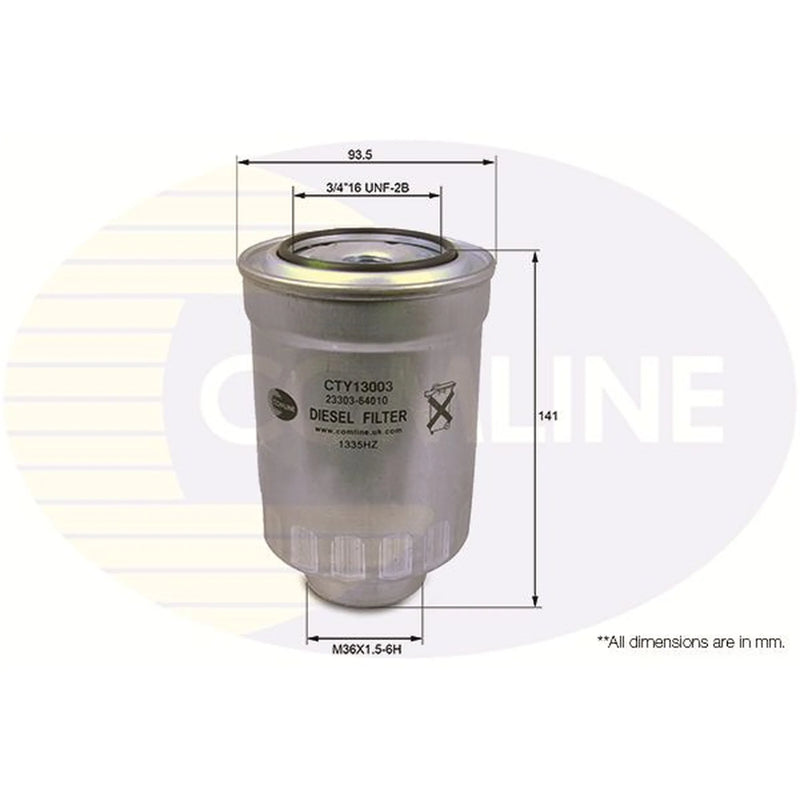Comline Fuel Filter Element CTY13003