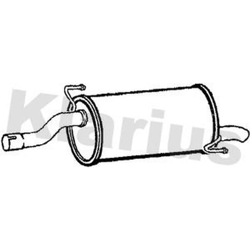 Klarius Box With Tail Pipe Rear FT899P