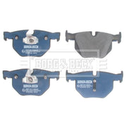 Borg & Beck 4 x Rear Brake Pad Set BBP2183
