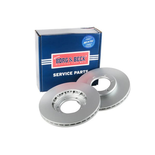 Borg & Beck 2 x Vented Front Brake Discs BBD5029